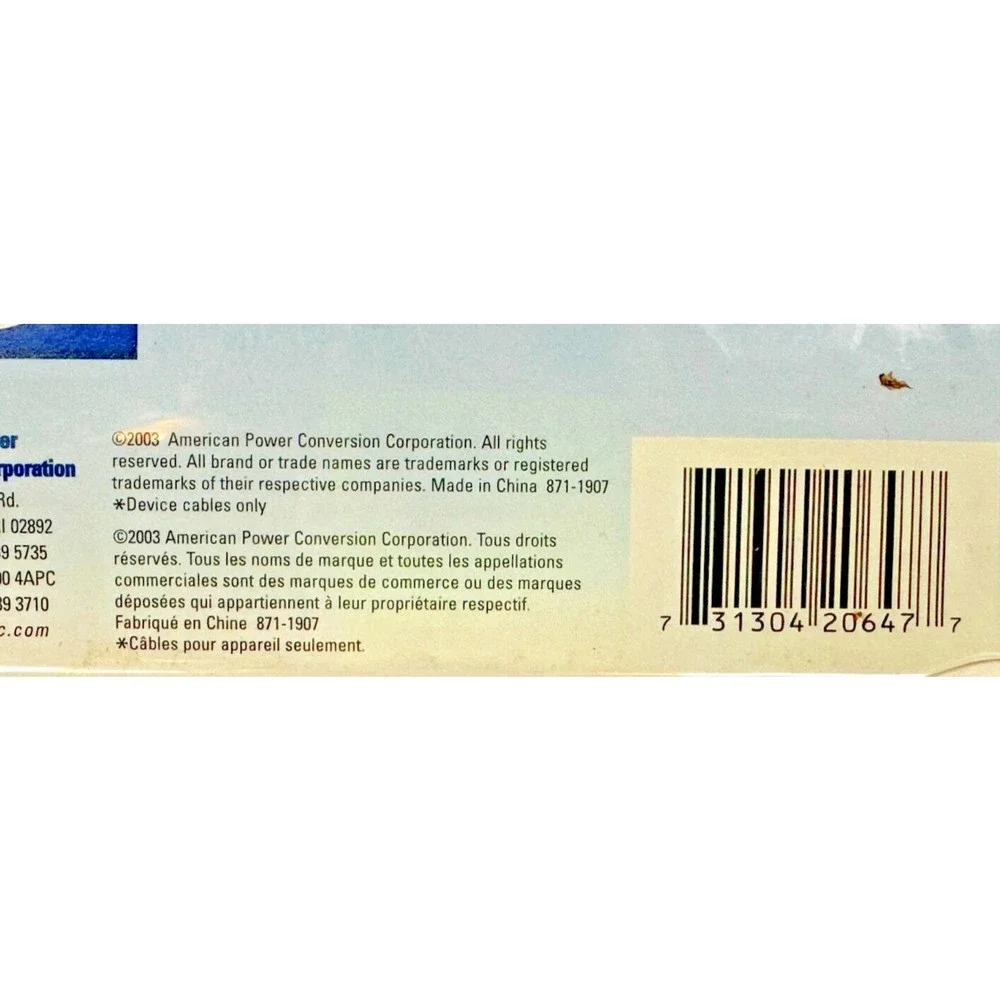 APC Hi-Speed USB 2.0 Cables - Gold Series Pack of 4 - Sealed in Package